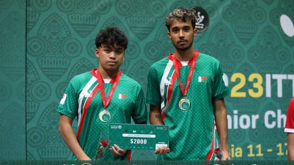 TENNIS DE TABLE – DOUBLE MESSIEURS – Fabio et Antoine sur le toit continental TENNIS DE TABLE – DOUBLE MESSIEURS – Fabio et Antoine sur le toit continental