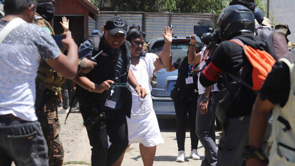 MANIFESTATION – La marche du collectif dispersée par les Forces de l’ordre MANIFESTATION – La marche du collectif dispersée par les Forces de l’ordre