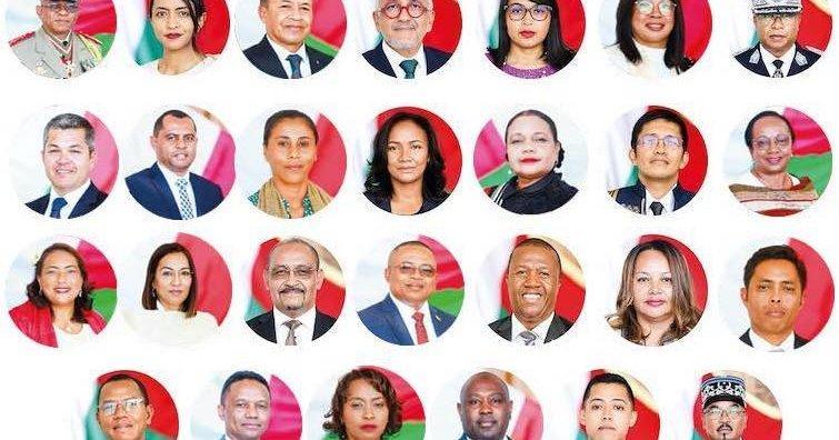 La liste des 27 ministres nommés au gouvernement de Christian Ntsay La liste des 27 ministres nommés au gouvernement de Christian Ntsay