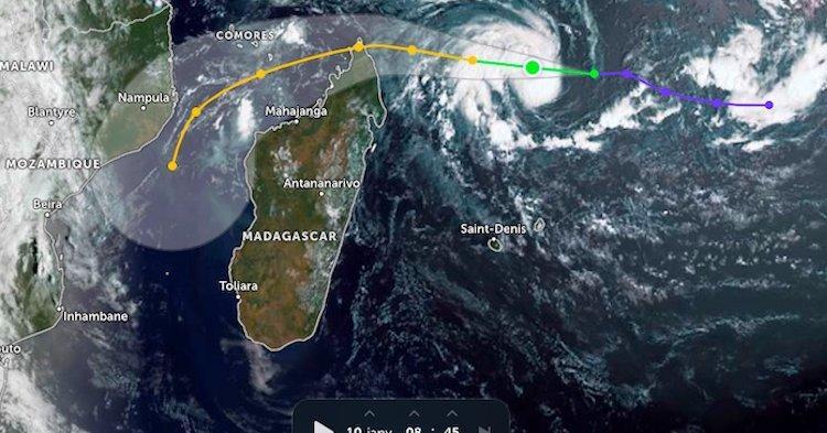 La tempête tropicale Dikeledi menace le Nord La tempête tropicale Dikeledi menace le Nord