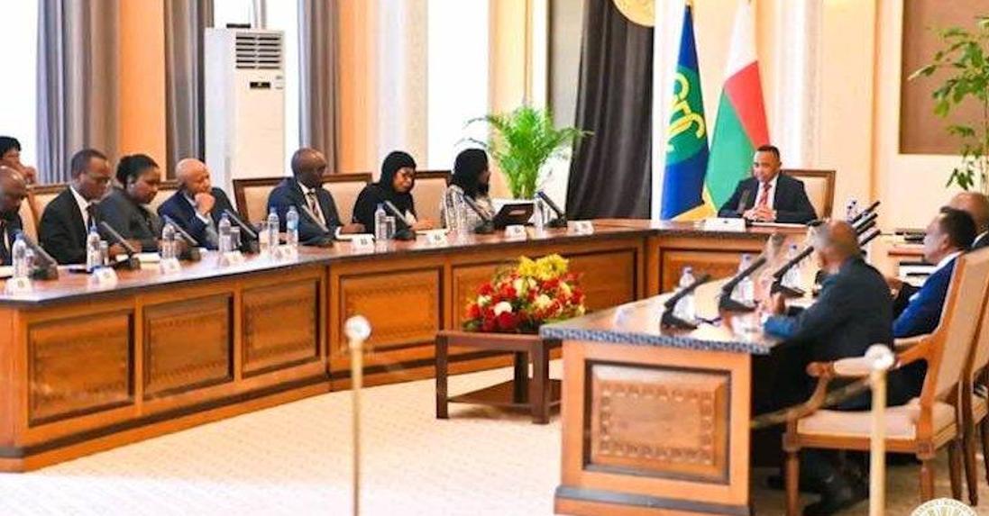 Des Émissaires de la SADC à Iavoloha