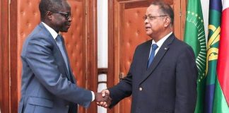 Herintsalama Rajaonarivelo Accueille Atou Seck Herintsalama Rajaonarivelo Accueille Atou Seck