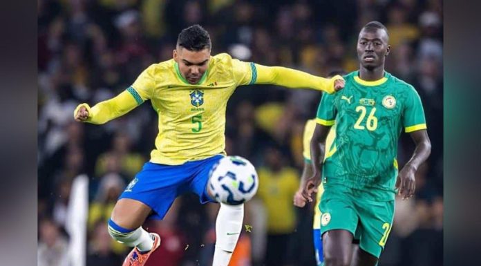 Sénégal S’Incline Face au Brésil Malgré Pape Thiaw Sénégal S'Incline Face au Brésil Malgré Pape Thiaw