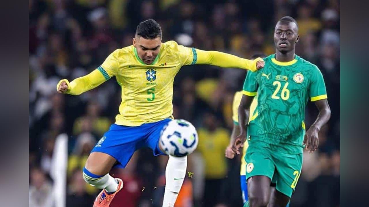 Sénégal S'Incline Face au Brésil Malgré Pape Thiaw Sénégal S'Incline Face au Brésil Malgré Pape Thiaw