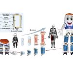 Robot Humanoïde Gonflable Changeant de Taille Robot Humanoïde Gonflable Changeant de Taille