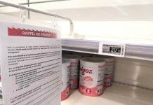 Toxine Céréulide Détectée dans Lait Infantile en France Toxine Céréulide Détectée dans Lait Infantile en France