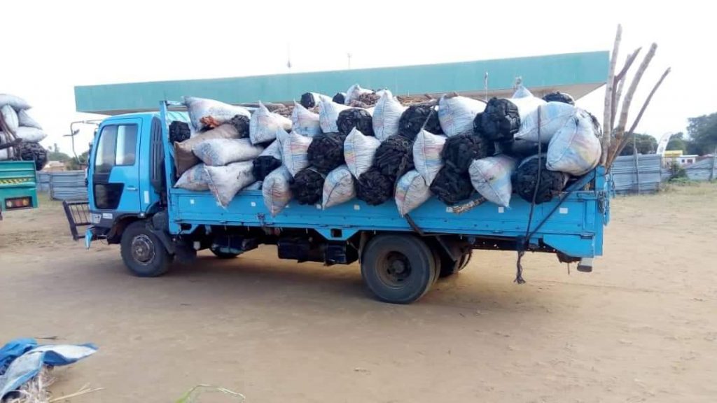 Malawi Government given vehicle used for transporting charcoal Malawi