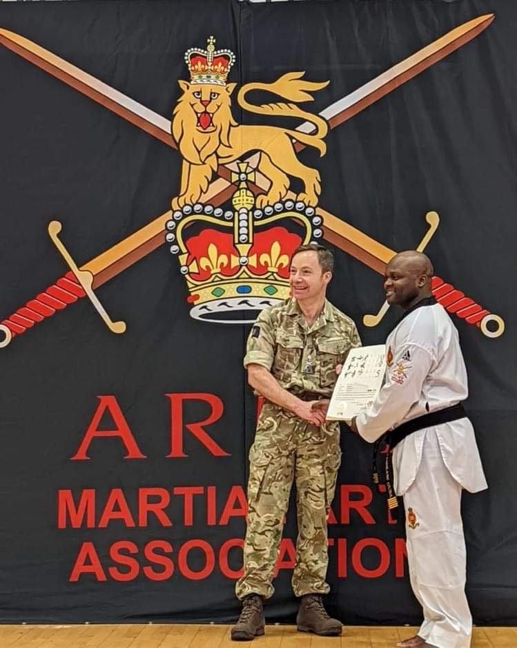 Malawians in British military applaud compatriot top martial artist in UK Armed Forces as he attains his Kukkiwon 5th Dan Black Belt in World Taekwondo Malawians in British military applaud compatriot top martial artist in UK Armed Forces as he attains his Kukkiwon 5th Dan Black Belt in World Taekwondo