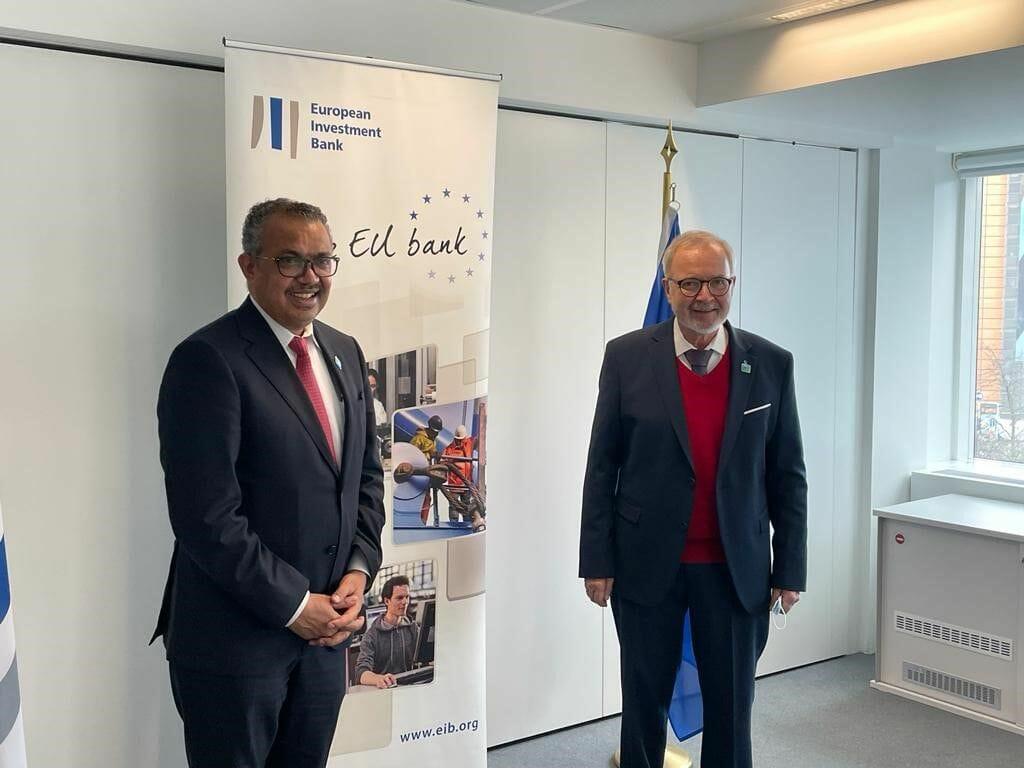 A € 500 million pledge under the WHO – EIB partnership, with the support of the EU, for health systems in Africa A € 500 million pledge under the WHO – EIB partnership, with the support of the EU, for health systems in Africa
