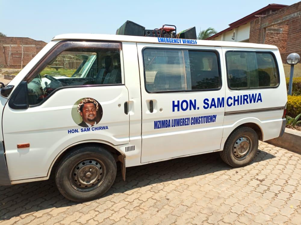 UTM parliamentarian donates two ambulances to Mzimba Luwerezi Constituency UTM parliamentarian donates two ambulances to Mzimba Luwerezi Constituency