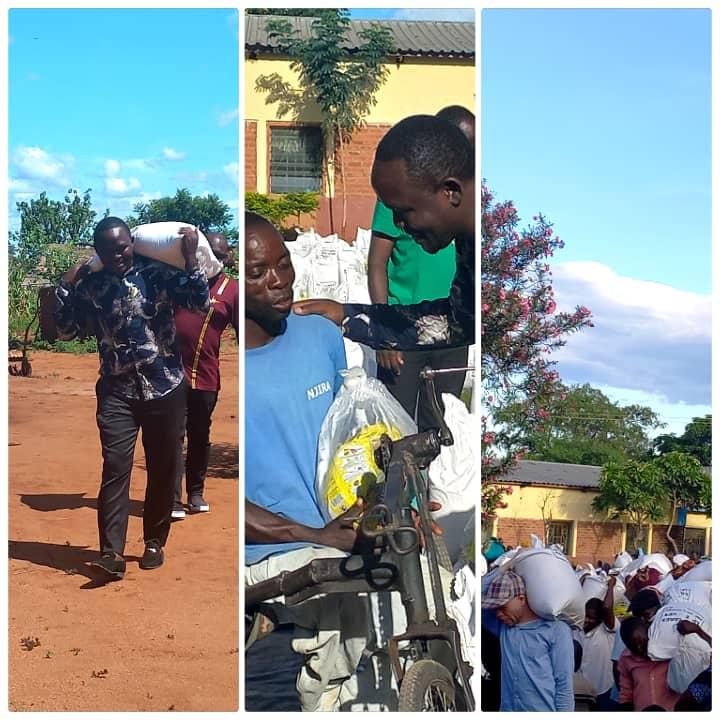 Patson Gondwe feeds thousands vulnerable Balaka communities Patson Gondwe feeds thousands vulnerable Balaka communities