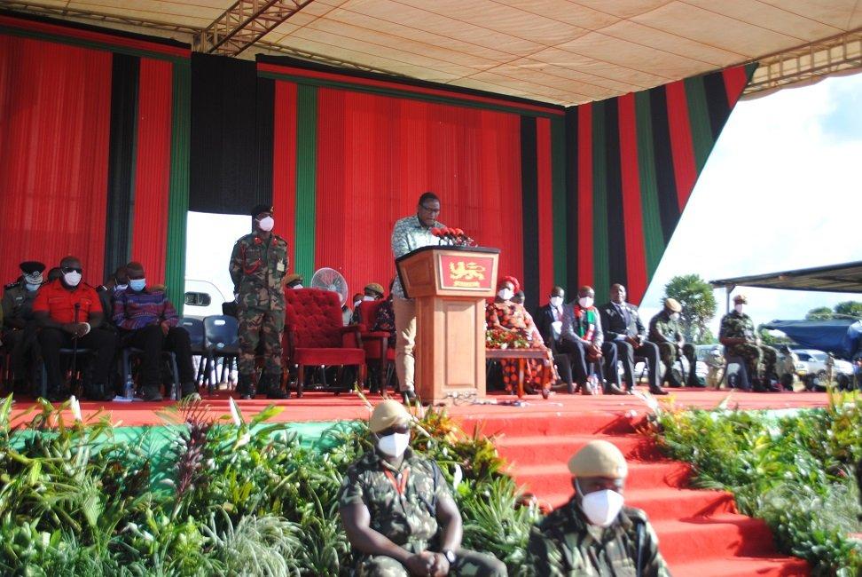 Chakwera assures there will be food for everyone Chakwera assures there will be food for everyone