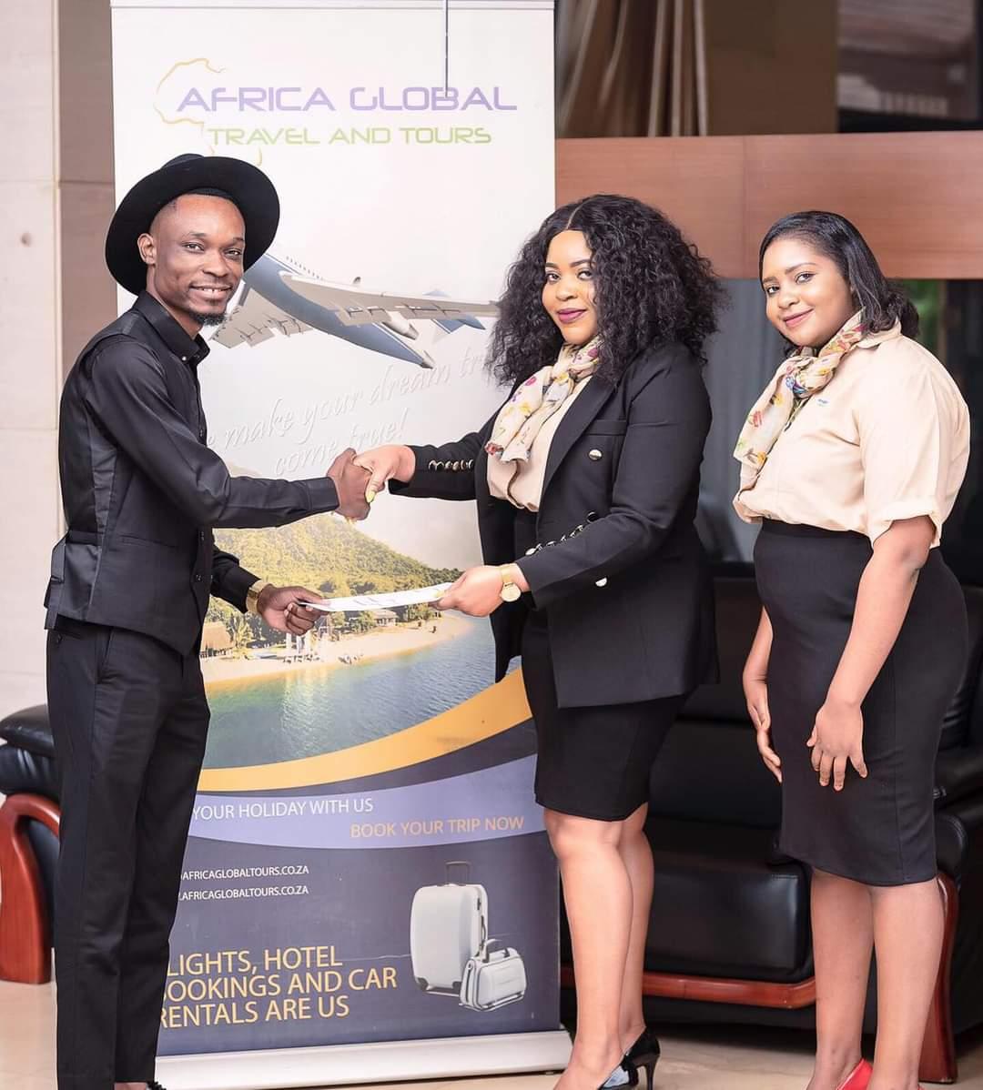 Africa Global Travel and Tours Limited signs one-year deal with Lawi as brand ambassador Africa Global Travel and Tours Limited signs one-year deal with Lawi as brand ambassador