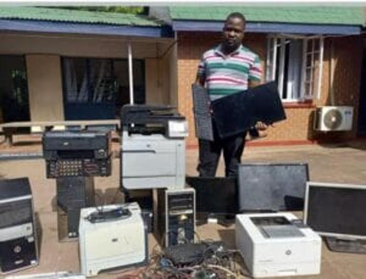 Kamuzu Central Hospital Clinician Alinafe Likagwa arrested over OPD gadgets theft Kamuzu Central Hospital Clinician Alinafe Likagwa arrested over OPD gadgets theft