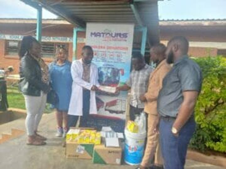 Matours coach services donates medical supplies to Kawale Health on Cholera outbreak Matours coach services donates medical supplies to Kawale Health on Cholera outbreak