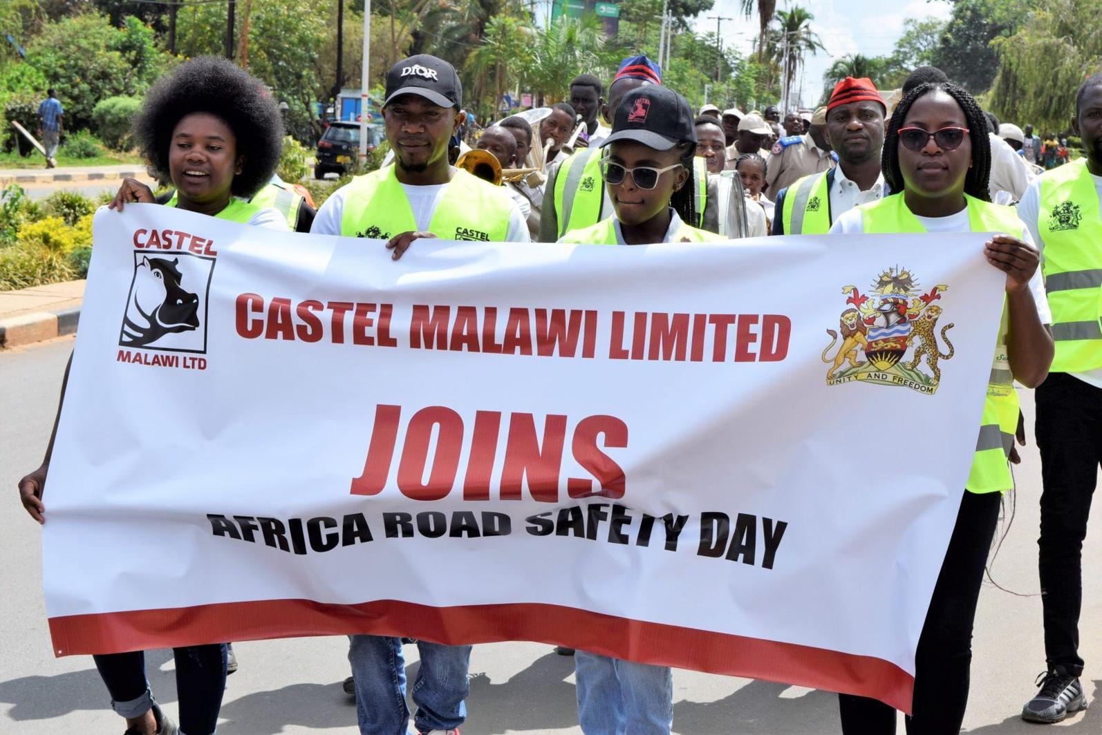 Castel Malawi supports Africa Road Safety Day: Dresses up Kabaza operators Castel Malawi supports Africa Road Safety Day: Dresses up Kabaza operators