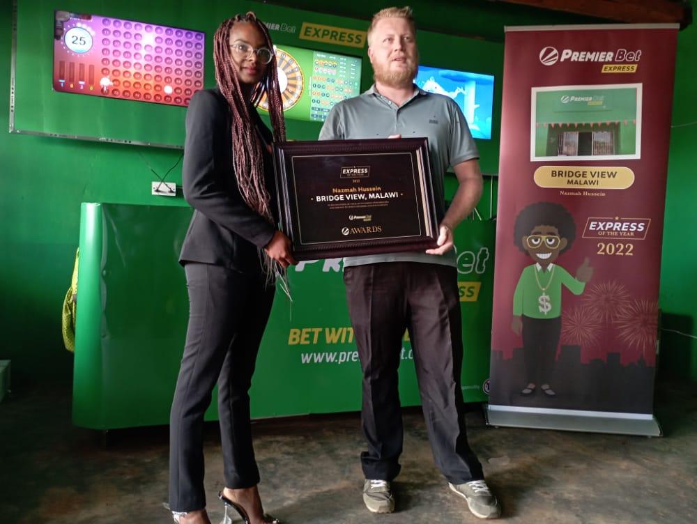 Woman wins shop in PremierBet’s express of the year competition Woman wins shop in PremierBet’s express of the year competition