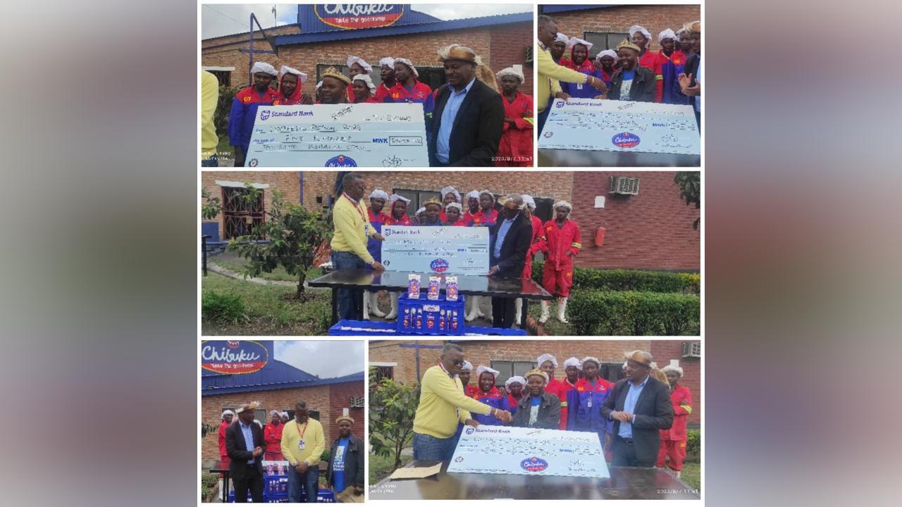 Chibuku Products Limited boosts Umtheto preparations with K500, 000 donation Chibuku Products Limited boosts Umtheto preparations with K500, 000 donation