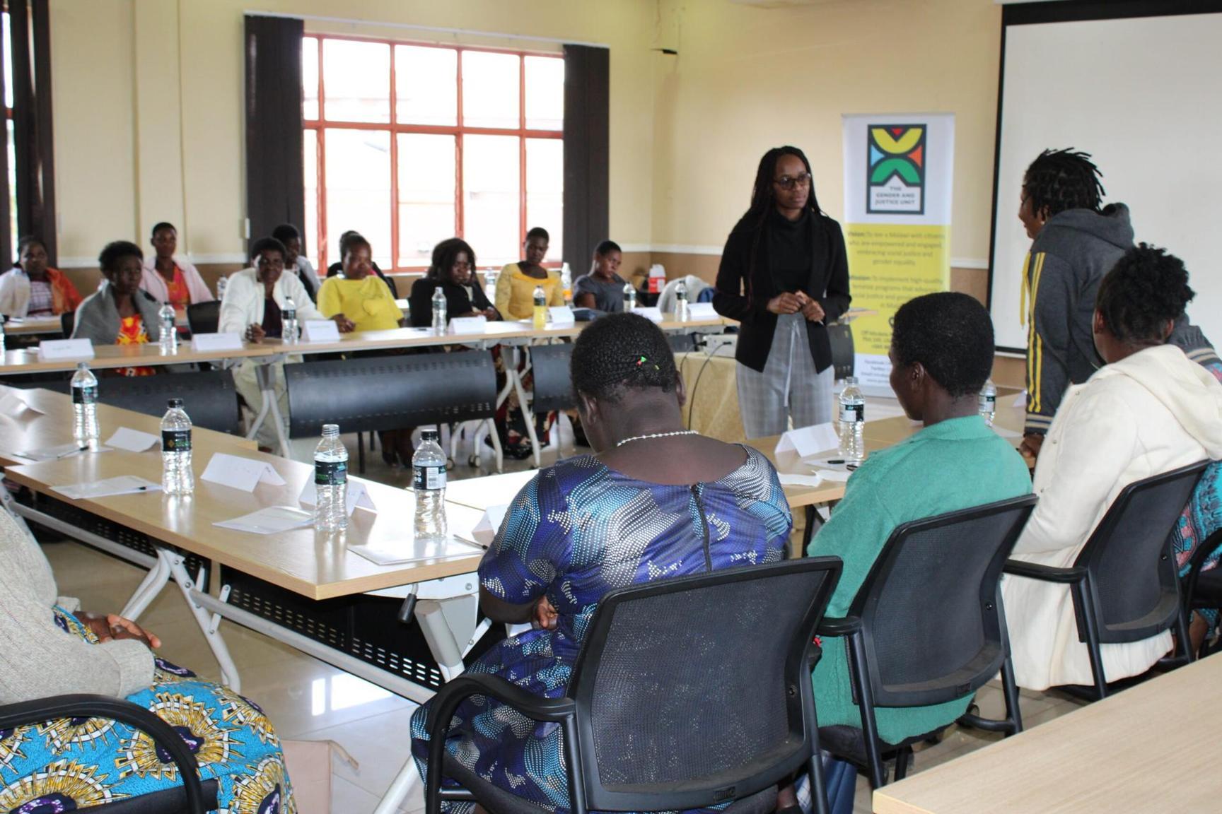 Gender and Justice Unit equips 40 Trainers of Trainers with GBV prevention skills in Lilongwe Gender and Justice Unit equips 40 Trainers of Trainers with GBV prevention skills in Lilongwe