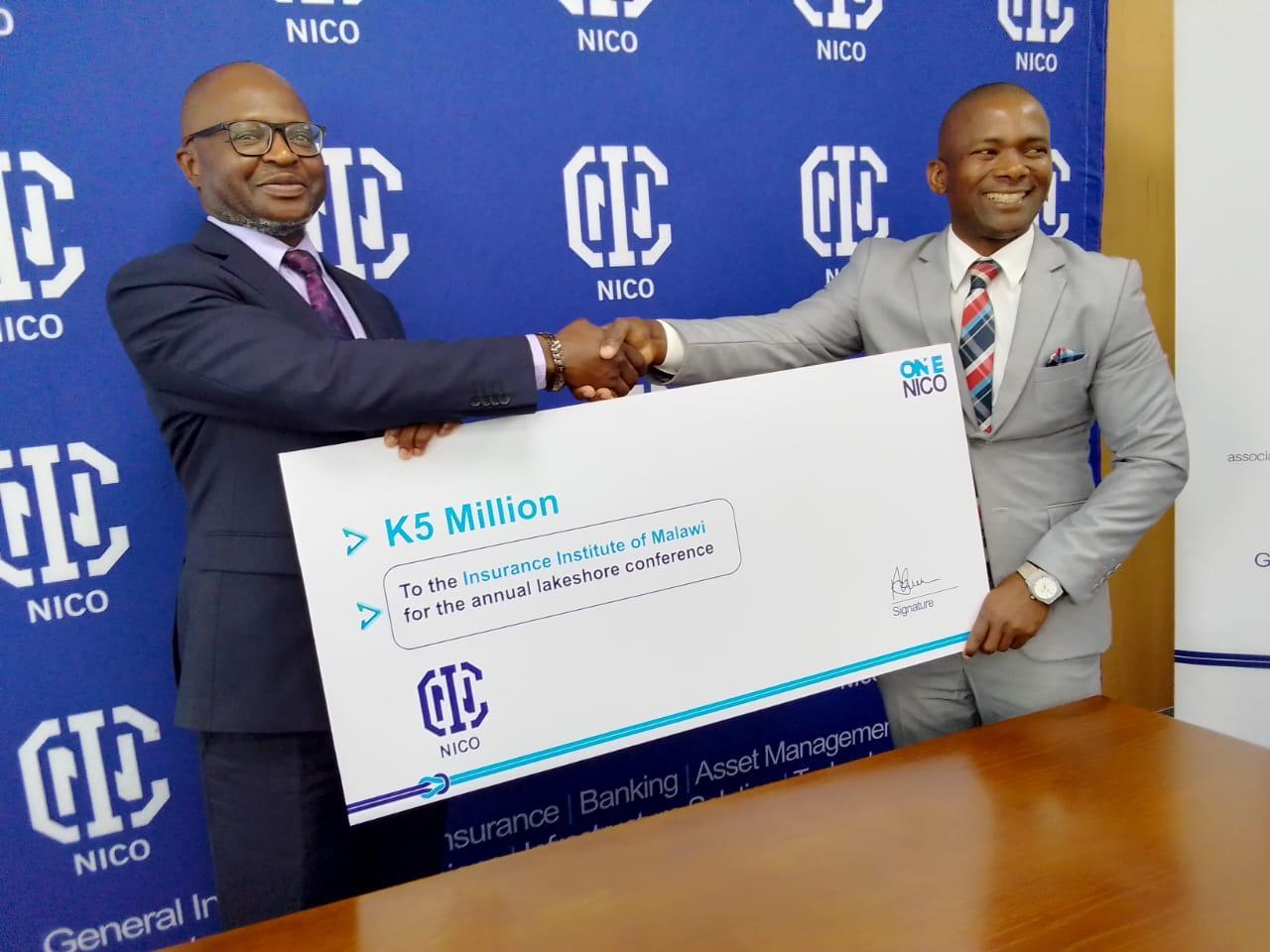 One NICO commits K5 million towards Malawi’s Insurance Institute lake conference One NICO commits K5 million towards Malawi’s Insurance Institute lake conference