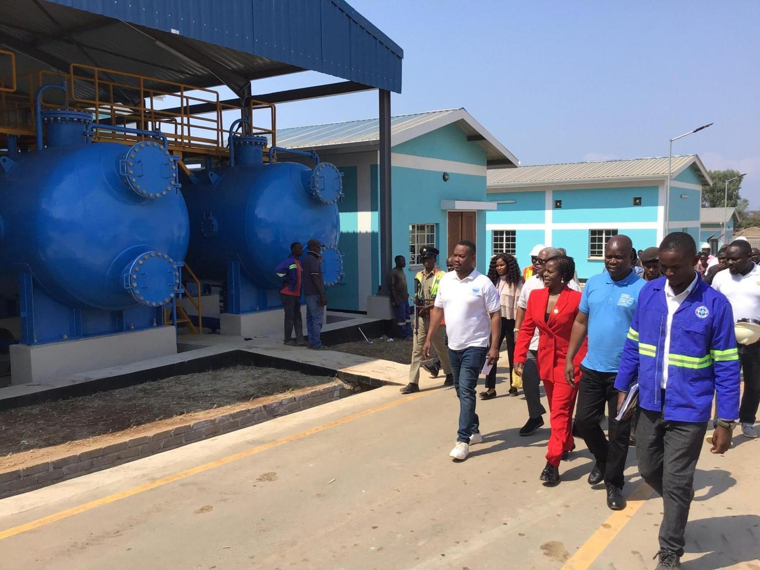 Mangochi residents’ taps to start flowing on Monday with water drawn from SRWB’s Nkhudzi Bay pumping station Mangochi residents’ taps to start flowing on Monday with water drawn from SRWB’s Nkhudzi Bay pumping station