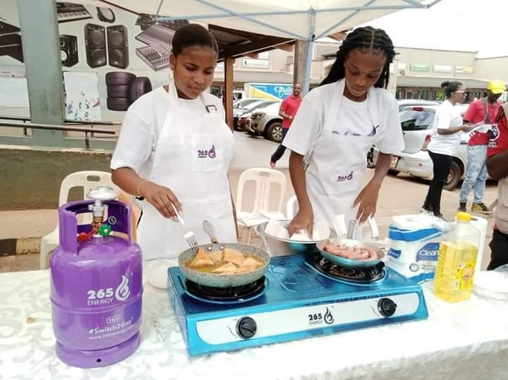 265 Energy flood affordable cooking gas accessories on Malawi market
