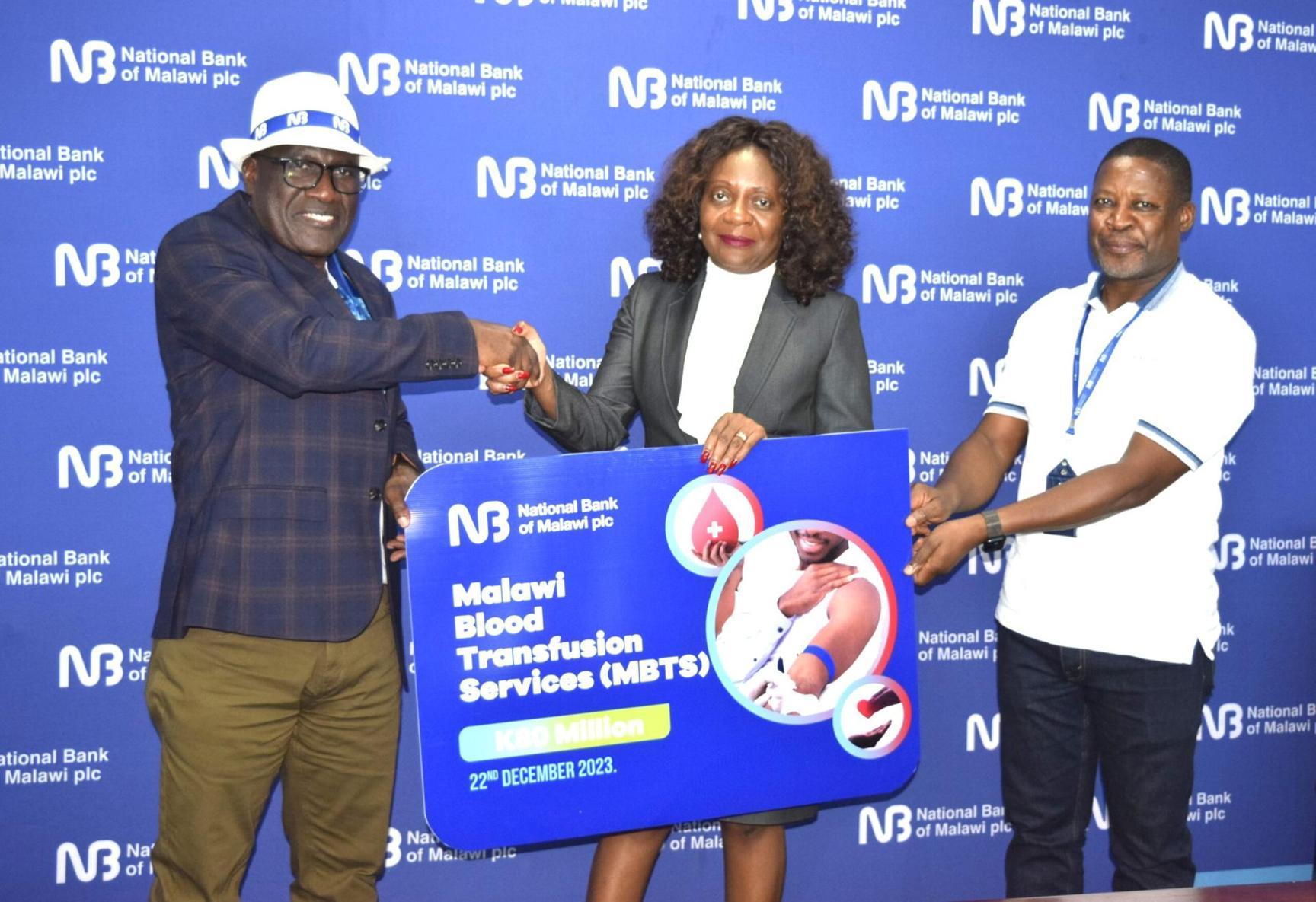 NBM gives MBTS K80m for blood bank fridges NBM gives MBTS K80m for blood bank fridges