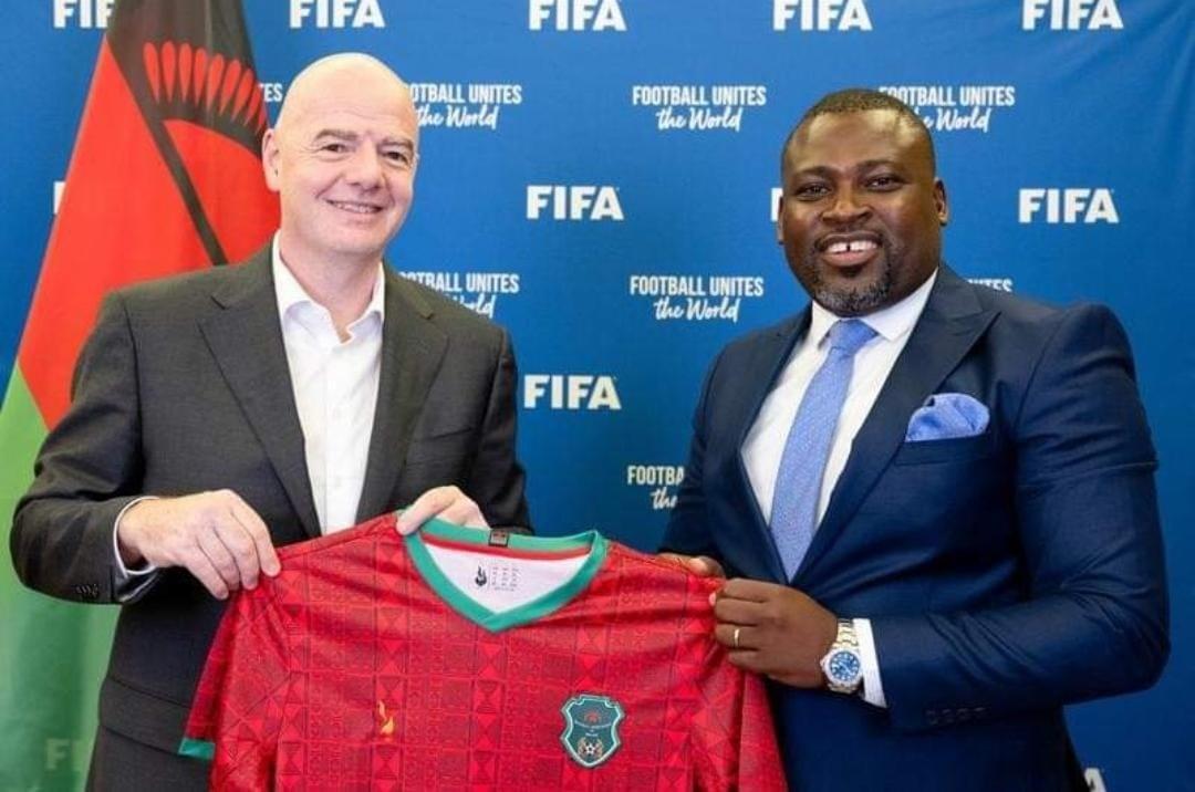 New Malawi FA president holds meeting with FIFA president - Malawi