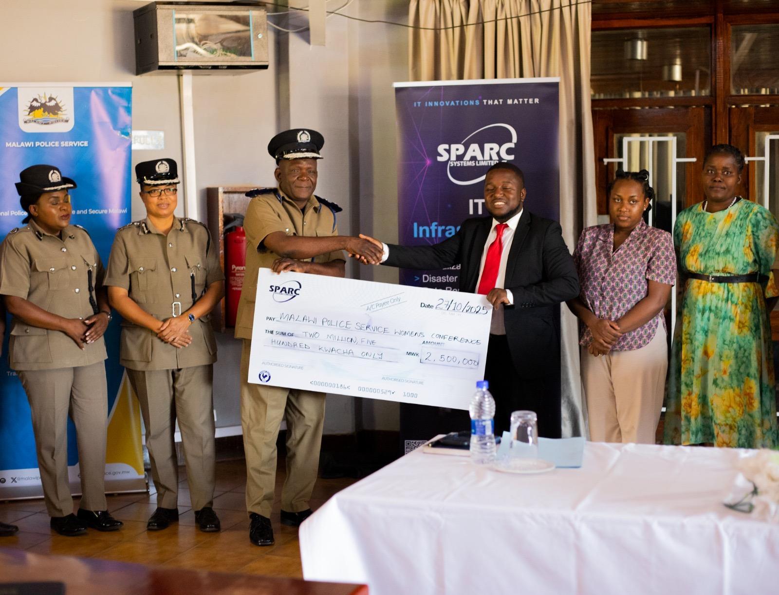 Sparc Systems Donates K2.5 Million for Police Conference Sparc Systems Donates K2.5 Million for Police Conference