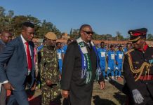 Peter Mutharika Arrives at Parliament Norman Chisale Peter Mutharika Arrives at Parliament Norman Chisale