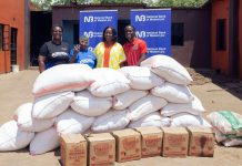 Nbm Plc Scorchers Donate Food to Mai Mbambande Shelter Nbm Plc Scorchers Donate Food to Mai Mbambande Shelter