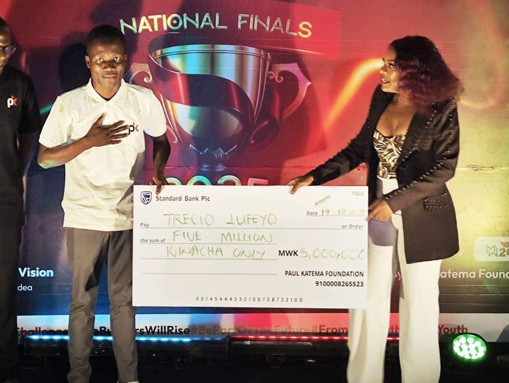 Nkhotakota's Trecio Lufeyo Wins K5 Million Challenge Nkhotakota's Trecio Lufeyo Wins K5 Million Challenge