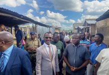 Minister Phiri Honored by Vendors at Wakawaka Market Minister Phiri Honored by Vendors at Wakawaka Market