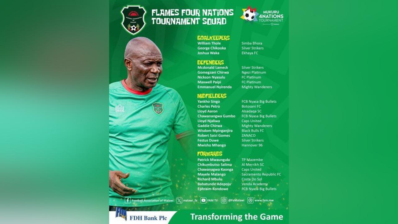 Singini Ruled Out of Four Nations Tournament Blow Singini Ruled Out of Four Nations Tournament Blow