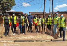 Cts Courier Journalists Lead Clean-Up At Bwaila Hospital Cts Courier Journalists Lead Clean-Up At Bwaila Hospital