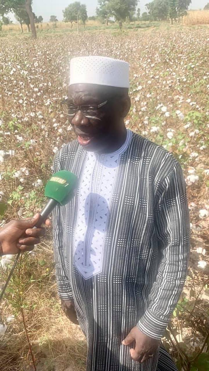 Campagne cotonnière 2020-2021 : « Nous allons battre le record détenu par la CMDT », Dr Nango Dembélé Campagne cotonnière 2020-2021 : « Nous allons battre le record détenu par la CMDT », Dr Nango Dembélé