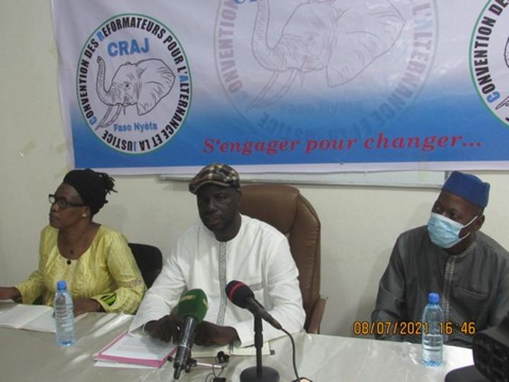 Sanctions de la CEDEAO : Le parti CRAJ estime que c’est une agression contre le Mali…