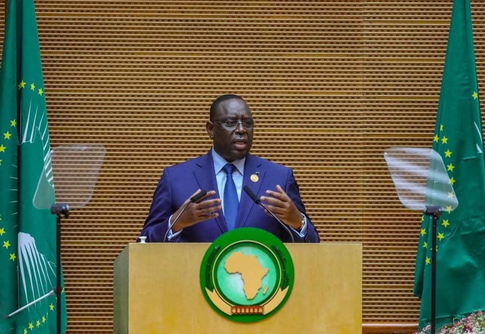 Au sommet de l’Union africaine, Macky Sall fustige les coups d’État en Afrique de l’Ouest Au sommet de l’Union africaine, Macky Sall fustige les coups d’État en Afrique de l’Ouest