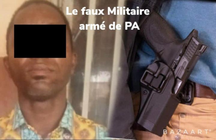 La police interpelle un vrai faux gendarme à Bamako La police interpelle un vrai faux gendarme à Bamako
