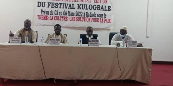 Festival Kulogbale : la 2ème édition lancée sous les couleurs de la paix Festival Kulogbale : la 2ème édition lancée sous les couleurs de la paix
