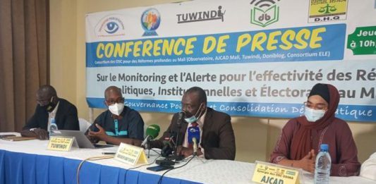 Programme d’Engagement sur la Gouvernance et le Processus Électoral au Mali : Observatoire/ Fondation nationale pour la démocratie (National Endowment for Democracy – NED) ; Pour une transition apaisée et inclusive
