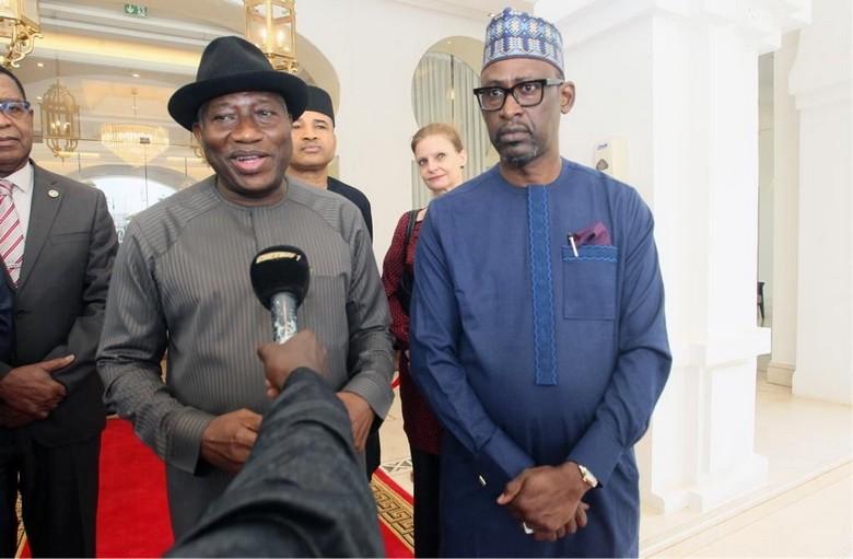 Fin de la visite de 48 heures de Goodluck Jonathan au Mali : «Il y a certes des progrès qui sont enregistrés çà et là ; il reste des domaines dans lesquels il faut travailler davantage » Fin de la visite de 48 heures de Goodluck Jonathan au Mali : «Il y a certes des progrès qui sont enregistrés çà et là ; il reste des domaines dans lesquels il faut travailler davantage »