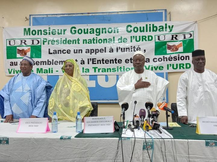 Mali/Urd : le président Gouagnon Coulibaly marque sa disponibilité et sa volonté de rassembler tous les militants du parti Mali/Urd : le président Gouagnon Coulibaly marque sa disponibilité et sa volonté de rassembler tous les militants du parti