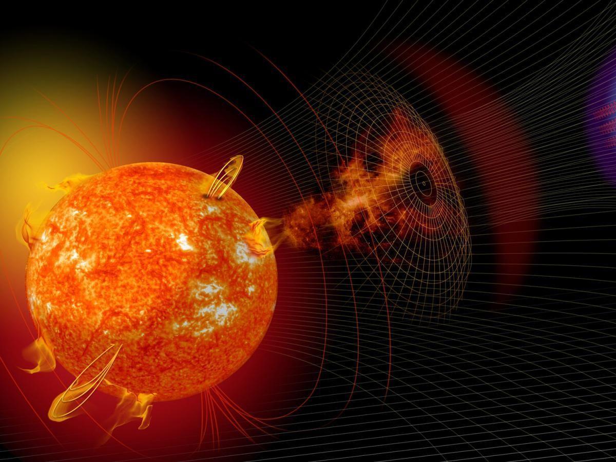 Une violente tempête solaire a eu lieu il y a 14.300 ans Une violente tempête solaire a eu lieu il y a 14.300 ans