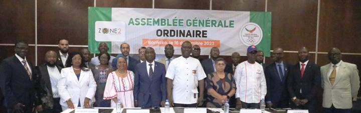 Assemblée générale de la zoneII de l’ACNOA à Bamako : Le Mali demeure un pays d’hospitalité ouvert aux grandes rencontres des organisations sportives Assemblée générale de la zoneII de l’ACNOA à Bamako : Le Mali demeure un pays d’hospitalité ouvert aux grandes rencontres des organisations sportives