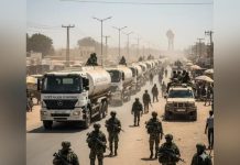 Protection Aérienne Anti-Jihadiste D’Un Convoi de Carburant Protection Aérienne Anti-Jihadiste D’Un Convoi de Carburant