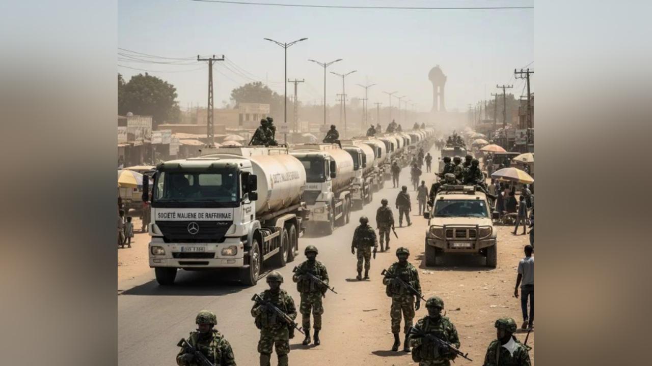 Protection Aérienne Anti-Jihadiste D’Un Convoi de Carburant Protection Aérienne Anti-Jihadiste D’Un Convoi de Carburant
