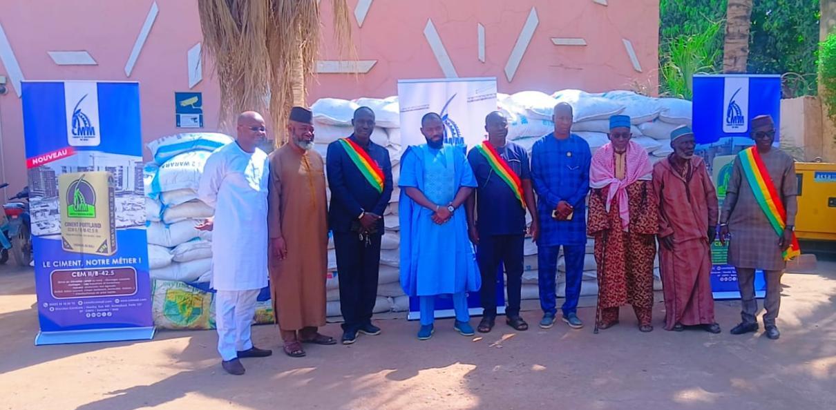 Ciments et Matériaux du Mali Offre Vivres pour Ramadan Ciments et Matériaux du Mali Offre Vivres pour Ramadan