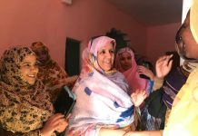 نساء تيار راشدون يؤكدن فوز ولد الغزواني