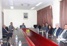 وزير الاقتصاد والصناعة يستقبل مجموعة من المستثمرين في مجال الغاز